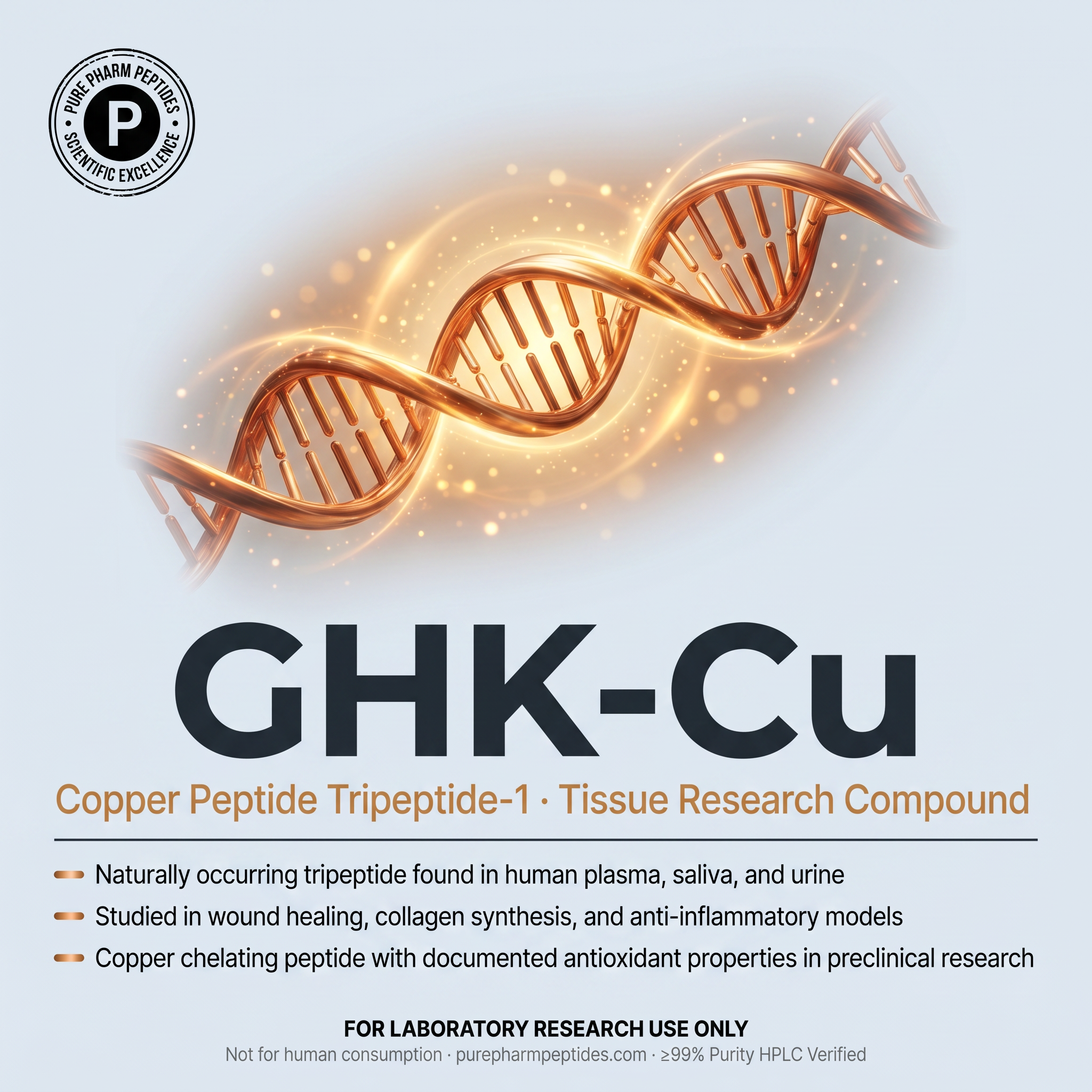 GHK-Cu post from @purepharmpeps